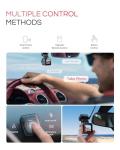 Vantrue E1 Pro 4K Mini Dash Cam Front, STARVIS 2 PlatePix HDR Night Vision Car Camera, Built-in 5G WiFi GPS, 1.54'' IPS Screen, LTE Support, Voice Control, 24/7 Buffered Parking Mode, Support 1TB Max