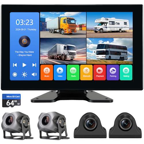 Seventour 4 Channel 1080p Dash Cam with Touch Screen