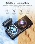 REDTIGER F17 Elite 4K 3 Channel Dash Cam, STARVIS 2 IMX678 & IMX675, 128GB Card, Full Night Color, 4K+2.5K+1080P Front and Rear Inside, Touch Screen, Voice Control, 5GHz WiFi 6, GPS, HDR, Parking Mode