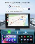 VOONOA RV Camera System with Carplay Android Auto, 5 1080P Backup Camera Dash Cam & 10.1" HD Android 13 Touch Screen Parking Monitoring Navigation DVR BT for RV Trailer Truck Camper Motorhome