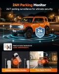 WOLFBOX X3 2.5K 60FPS Dash Cam, STARVIS 2 IMX675 with ADAS, 2.5K+1080P Dual Dash Cam Front and Rear, Built-in 5.8GHz WiFi & GPS, Included 64GB Card, Touch Screen, G-Sensor, Loop Recording