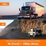 Rexing V1P SE 4K Dual Dash Cam with GPS