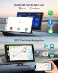 VOONOA RV Camera System with Carplay Android Auto, 5 1080P Backup Camera Dash Cam & 10.1" HD Android 13 Touch Screen Parking Monitoring Navigation DVR BT for RV Trailer Truck Camper Motorhome