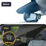 Fitcamx Front 4K+Rear 1080P Dash Cam Adapts for Hyundai IONIQ 6 2023 2024 2025 Limited SEL (Has Auto-Dimming), OEM Style, Dual HD Video, WiFi & APP, Loop Recording, G-Sensor, Easy to Use, 128GB Card