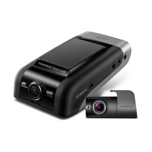 THINKWARE U1000 Dual Dash Cam 4K UHD 3840X2160 Front Cam, 2K 2560X1440 Rear Cam, 150° Wide Angle Dashboard Camera Recorder with G-Sensor, w/Sony Sensor, Parking Mode, WiFi, GPS, Cloud Enabled