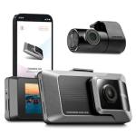 THINKWARE ARC Dash Cam with Smart Driving Alert System, 3X Energy Saving, 1440P+1440P Front and Rear, Wi-Fi, Super Night Vision, 24/7 Parking Mode (Free 32GB Card, Hardwiring, 12V Cable, GPS)