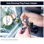 Mangoal Front 4K & Rear 1080P Dash Cam Custom Fit for Jeep Gladiator JT 2020 2021 2022 2023 2024 & Wrangler JL 2018-2024 etc, UHD 2160P, App & WiFi,128GB Card