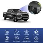 Fitcamx 4K Dash Cam Suitable for RAM 1500 TRX Classic (Model A) 2019 2020 2021 2022 2023 2024 Rebel Big Horn Laramie, OEM Look, UHD 2160P Video, WiFi&APP, Loop Recording G-Sensor, Plug&Play, 64GB Card