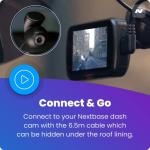 Nextbase 222XR 1080p Dash Cam + Rear Cam HD in Car Mini Camera with Parking Mode, Night Vision, Automatic Loop Recording and File Protection, Reliable and Durable