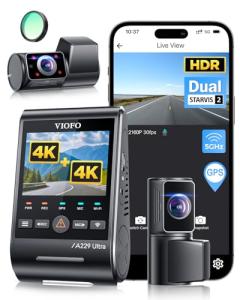 VIOFO A229 Ultra 3-Channel Dash Cam