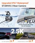 [Bundle-2 Items: Vantrue N4 Pro S 4K 3CH & Hardwire Kit] STARVIS 2, 4K+1080P+2.5K Front Inside Rear Dash Camera, Night Vision, 24Hrs Parking Mode, GPS, Wi-Fi Dash Cam