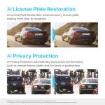 Vueroid S1 4K Infinite 2CH Dash Cam Front and Rear Car Camera, 4K, 2.5K Dashcam for Car, STARVIS 2, Night Vision, 24/7 Recording, 5G WiFi GPS, Car Surveillance Camera, Gifts for Men Women