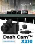 Garmin Dash Cam X210, Compact 1440p HD Dash Cam with a 140-degree Field of View, Built in Clarity Polarizer, Voice Controlled, GPS, 2.4” Display, Automatic Recording with Wearable4U Power Bank Bundle