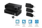 BlackVue DR770X Box-3CH Truck Pro 64GB | 3 Cameras (Full HD Front-Interior-Rear) + Secure Recording Box, Waterproof IR Rear Cam, Parking Mode, Up to 512GB, Wi-Fi, GPS, Cloud Features | Made in Korea