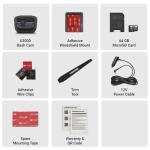 THINKWARE U3000 4K Dash Cam Front and Rear with OBD Cable, Built-in Wi-Fi GPS, STARVIS Image Sensor, Parking Mode (2CH Bundle)