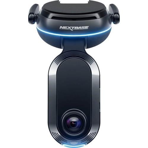 Nextbase iQ 2K Smart HD Dash Cam Pro with 64G Micro SD Card Bundle, 1080p High Definition Dual Dashcam Front and Rear with Smart Sense Parking, Emergency SOS, and Roadwatch AI