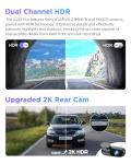 【Bundle: VIOFO A229 Pro 2CH + 256GB Card】 VIOFO A229 Pro 4K HDR Dash Cam, Dual STARVIS 2 IMX678 IMX675, 4K+2K Front and Rear Car Camera, 2 Channel with HDR, Voice Control, 5GHz WiFi GPS