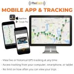 MasTrack 4G AI Dash Cam (4 Channel): Smarter Live Connectivity with Greater Visibility- User Friendly Dash Camera - Track Your Family Anywhere - GPS - Wireless Car Accessories