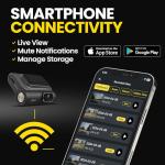 Stinger OPSIS Universal 2k Quad HD (1440p) Front & FHD Rear Dash Camera, Built-in Wi-Fi & GPS, ADAS, Parking Surveillance, Mute Notifications, Smart App, 32gb MicroSD Included