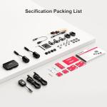 INNOVV K7 Motorcycle Dash Cam, 2K + 2K Front and Rear Camera with EIS Anti-Shake, Motorcycle DashCam with 24hr Sentry Mode, Emerg Auto Save GPS, App Connect, IP67 Waterproof, Max Support 512 GB