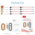 【Bundle: VIOFO A229 Pro 3CH + HK4 Hardwire Kit with 8pcs Fuse Tap】 3 Channel 4K HDR Dash Cam, Dual STARVIS 2 Sensors IMX678 & IMX675, 4K+2K+1080P Front Inside and Rear Triple Car Camera