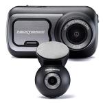 Nextbase 422GW Dash Cam Front and Rear Camera with App- Full 1440p/30fps Quad HD Small in Car- WiFi Bluetooth GPS- Alexa Voice Control- Parking Mode Night Vision- 280/360 Degree Dual 6 Lane Recording