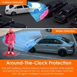 RexingUSA V33-2K 3 Channel Dash Cam Built-in WiFi GPS, Car Dashboard Camera Recorder 1440p + 1440p +1440p, 2.7” LCD, 170° Wide Angle, G-Sensor, Night Vision, Parking Monitor