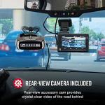 Cobra SC 200D Smart Dash Cam and RAD 480i Laser Radar Detector – QHD+ 1600P Video Recording, Voice Commands, Included Rear-View Cam, Bluetooth Connectivity, LaserEye Front and Rear Detection, Black