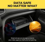 BlackVue DR770X Box-3CH Pro with Free SD Card | 3 Small Cameras (Full HD Front-Interior-Rear) + Secure Recording Box, Parking Mode, Up to 512GB, Wi-Fi, GPS, Cloud Features (64GB)