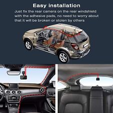 Toguard 4K Dual Dash Cam with 3-Inch LCD