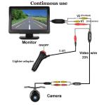 4.3" HD Night Vision Backup Camera System
