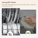 HAVA Portable Countertop Dishwasher with 8 Wash Programs