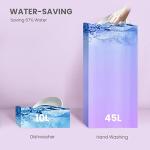 Comfee Black Countertop Dishwasher for 6 Place Settings