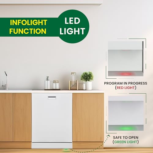 Equator 24" Built-In White Dishwasher, 15 Settings