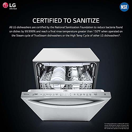 Smart Wi-Fi Dishwasher with QuadWash and TrueSteam
