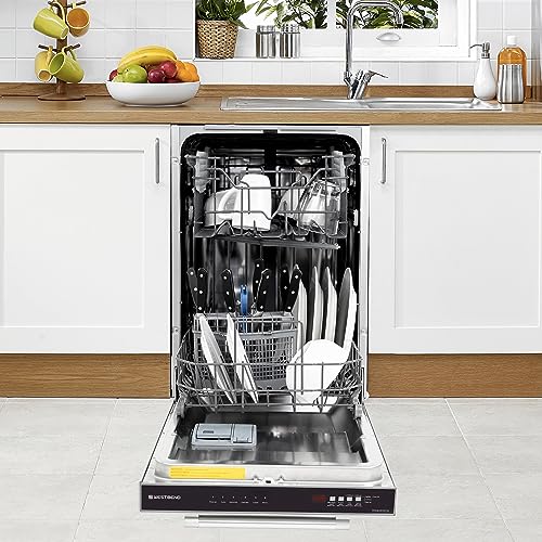 West Bend 45.7cm Built-In Dishwasher, Stainless Steel