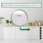 Equator 24" Built-In White Dishwasher, 15 Settings