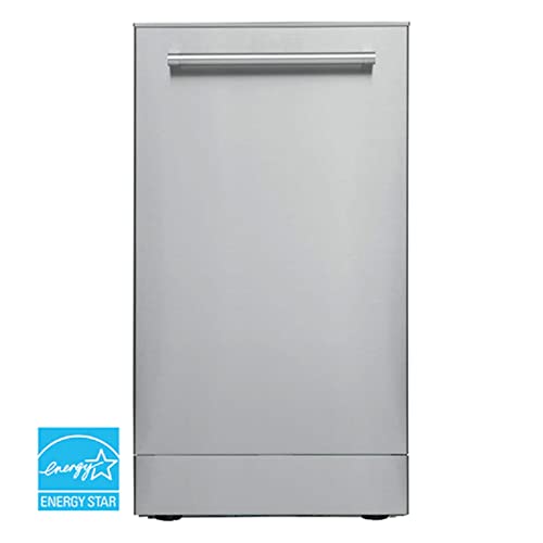 Avanti 18-Inch Built-In Dishwasher with 3 Wash Options