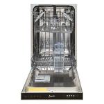 Avanti 18-Inch Built-In Dishwasher with 3 Wash Options
