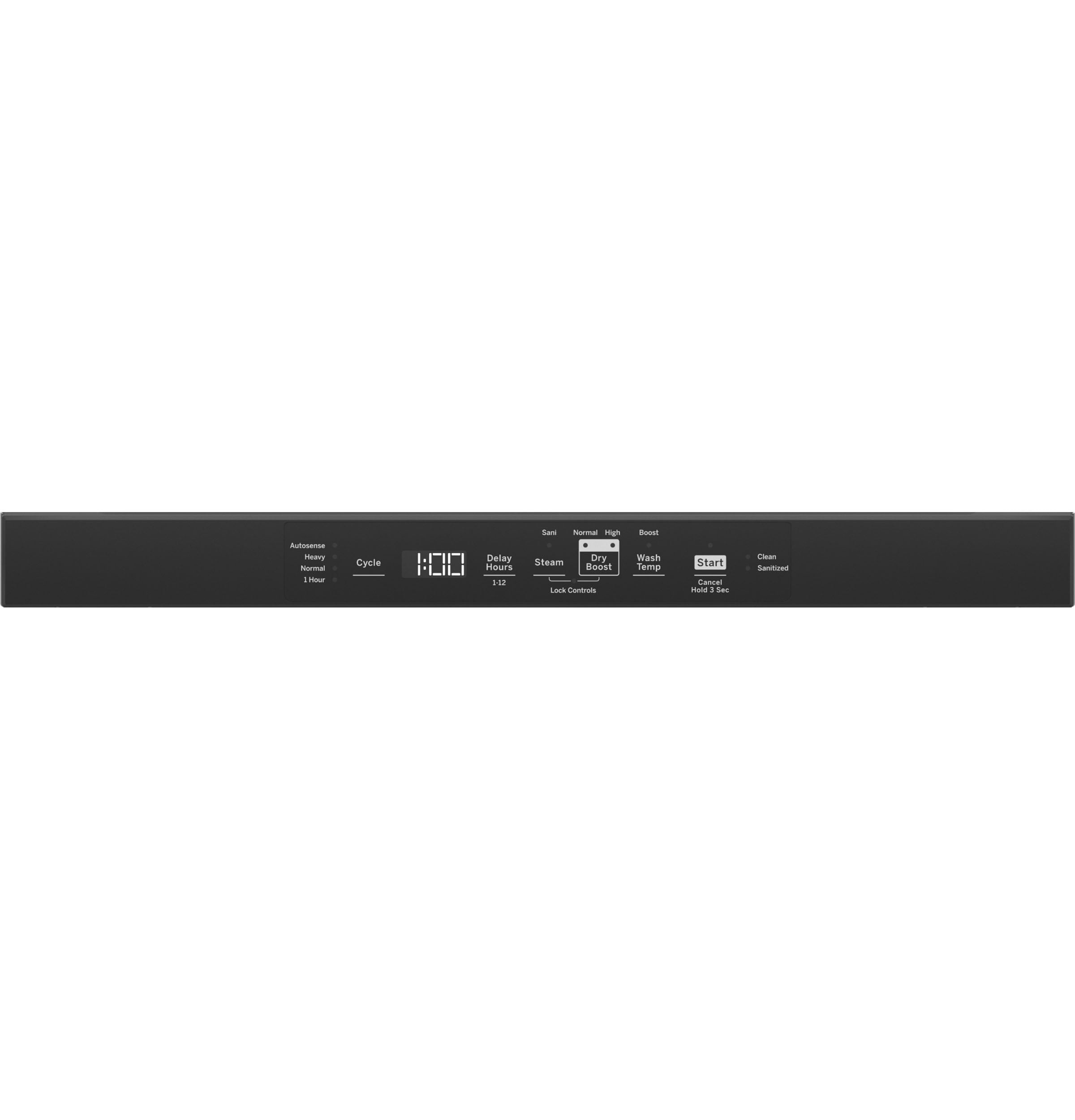 GE Top Control Dishwasher with Sanitize Cycle & Dry Boost