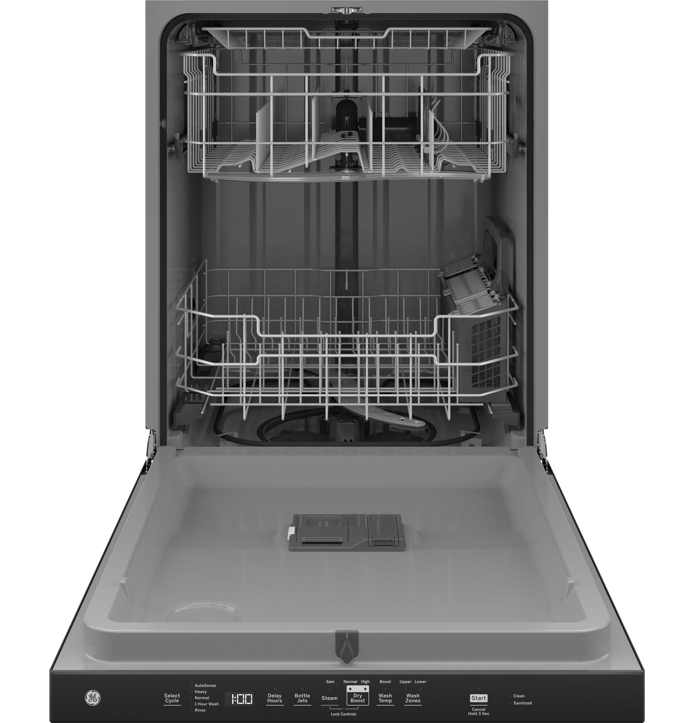 GE Top Control Dishwasher with Sanitize Cycle & Dry Boost