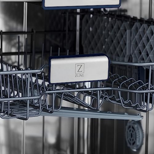 ZLINE 24" Tall Tub Dishwasher with Gold Handle