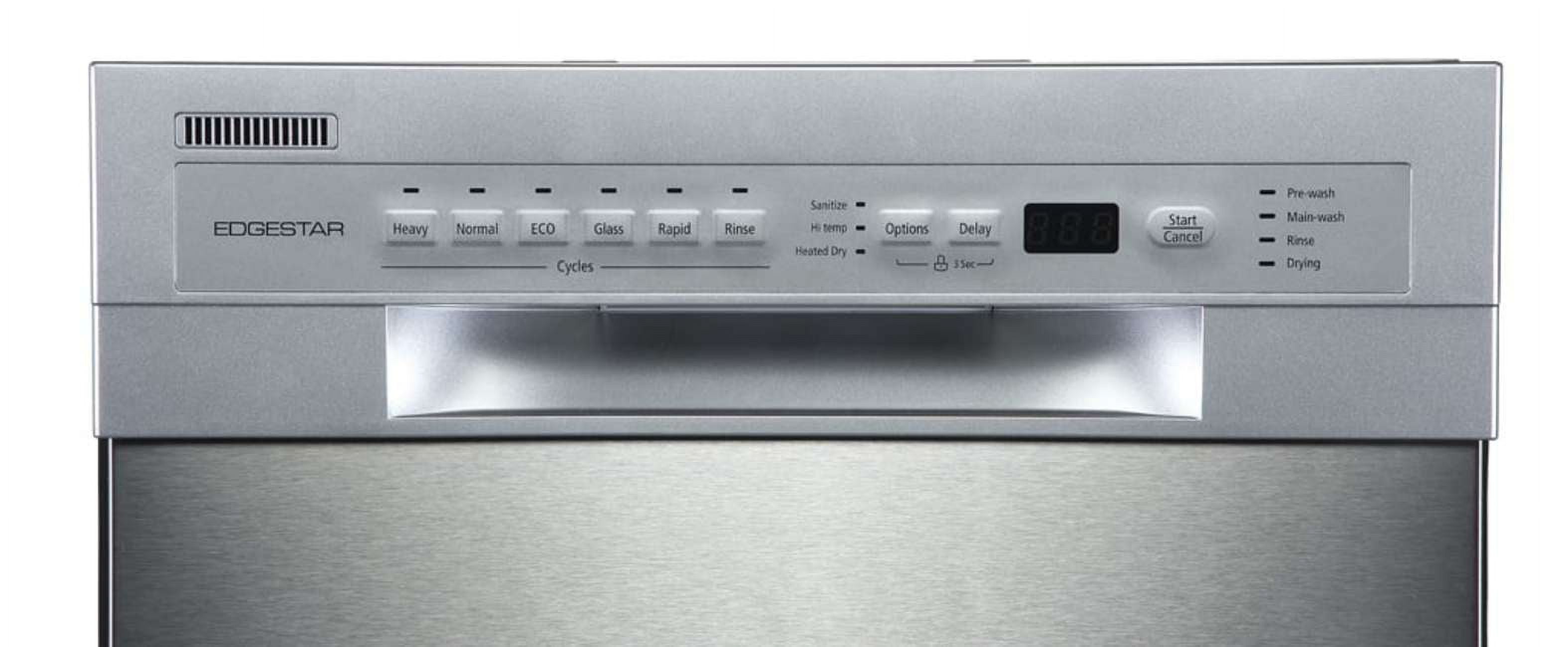 Edgestar Bidw1802 18" Energy Star Certified Dishwasher