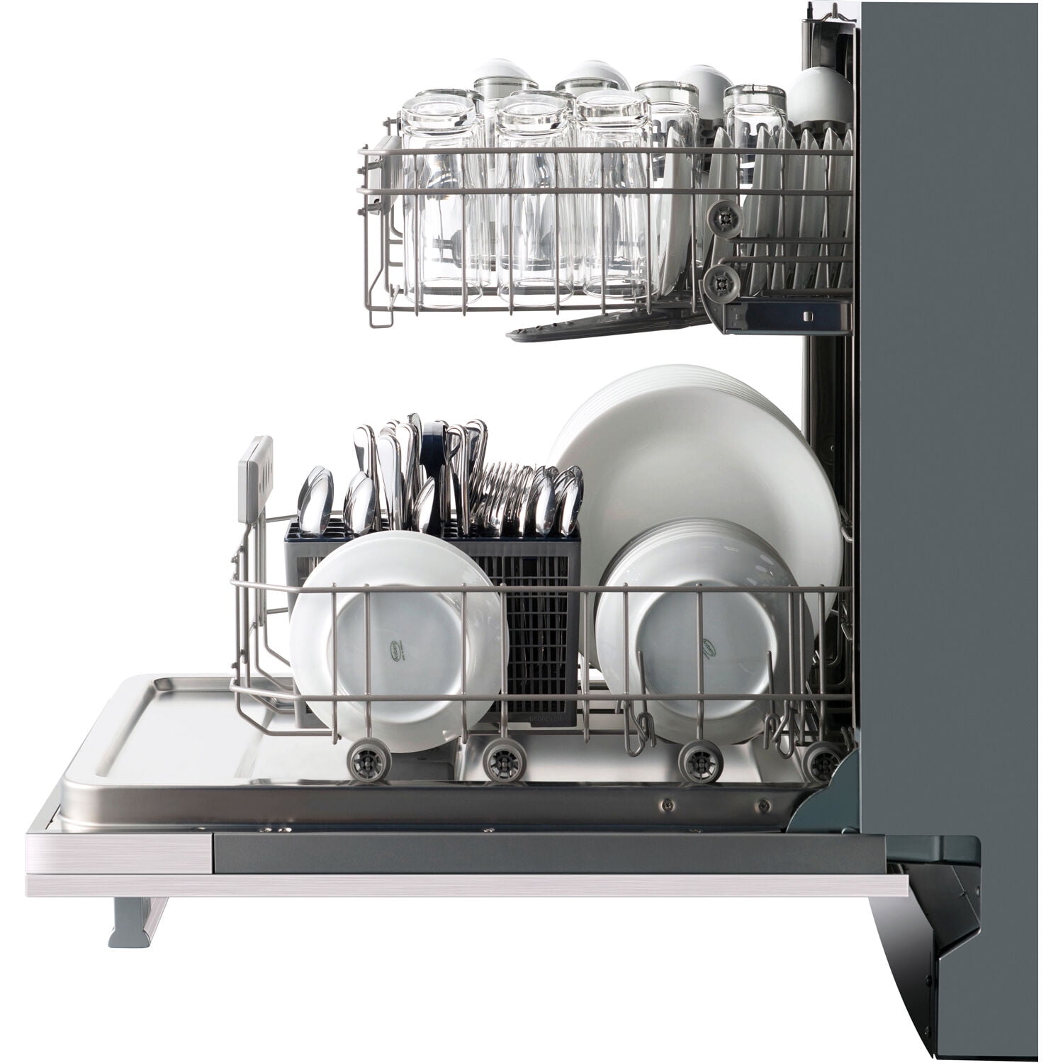 Galanz 18-inch Stainless Steel Built-in Dishwasher