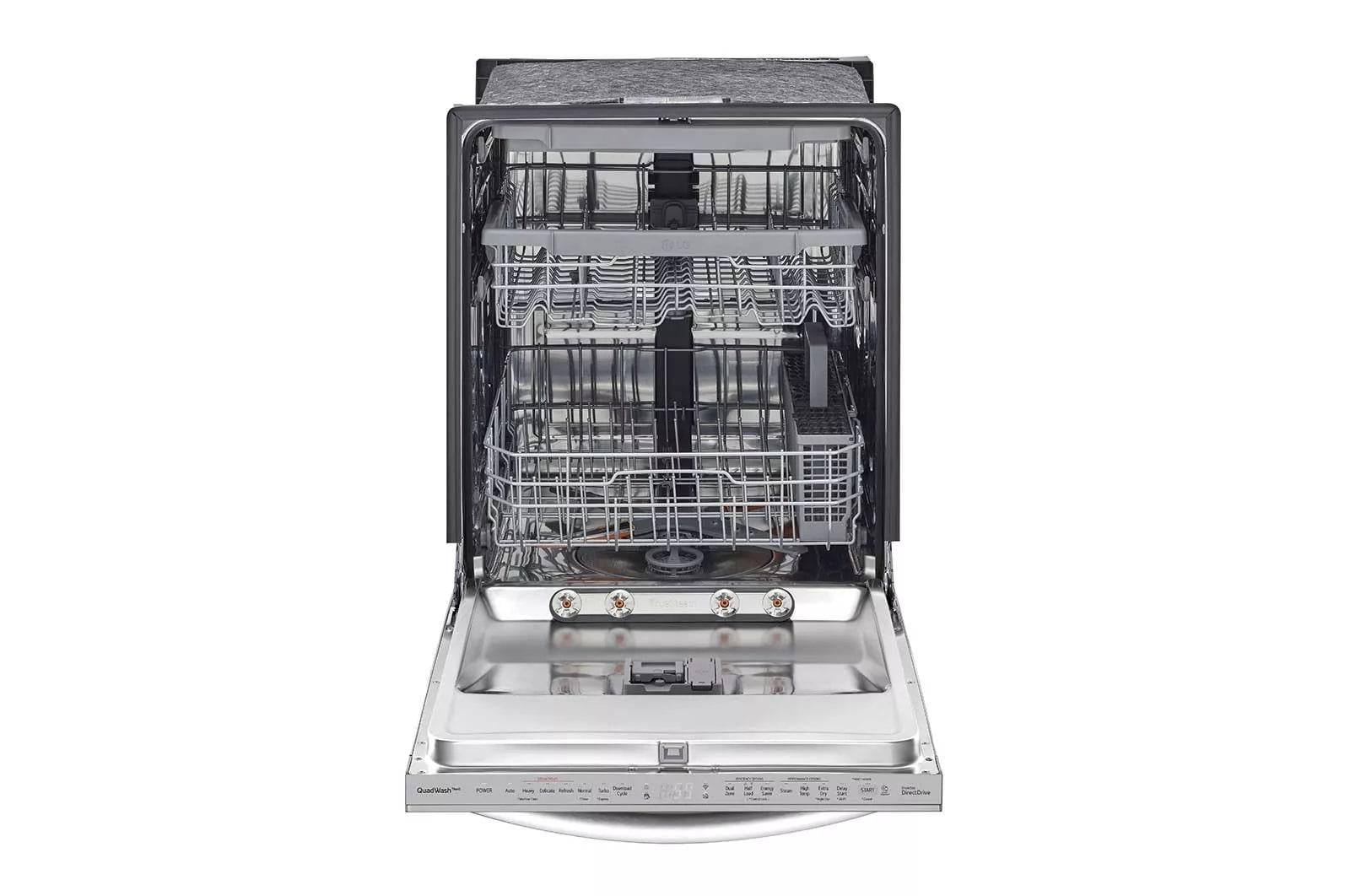 LG Stainless Steel Top Control Dishwasher with Quadwash by LDTS5552S