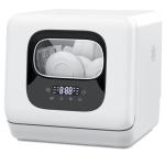 Joy Pebble Countertop Portable Dishwasher, 28 Pieces, 6 Programs