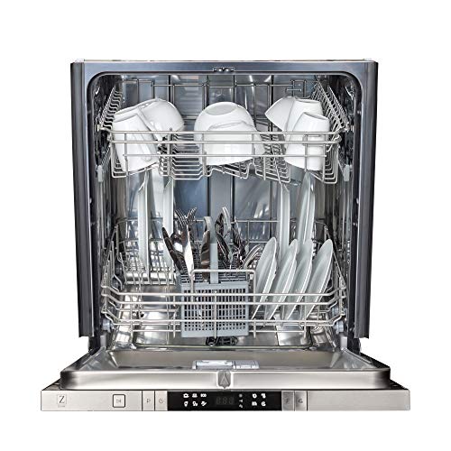 24" Top Control Stainless Steel Dishwasher – Snow Finish