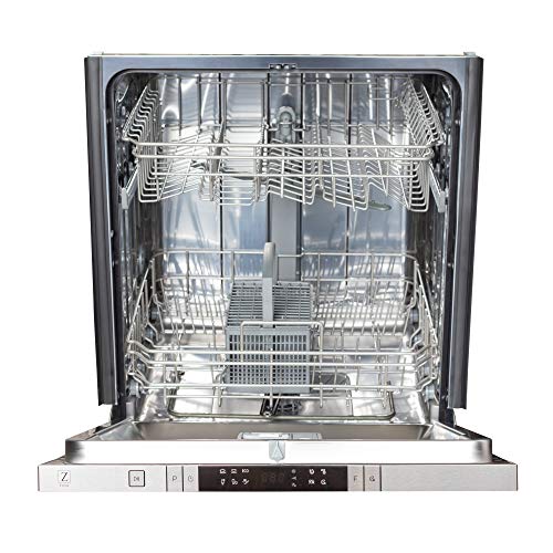 24" Top Control Stainless Steel Dishwasher – Snow Finish