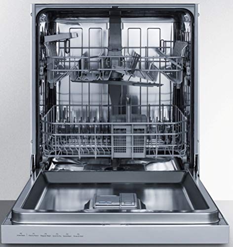 Summit DW2435SSADA 24" Dishwasher with 12 Place Settings