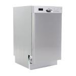 Avanti 18-Inch Dishwasher with LED Display, Stainless Steel